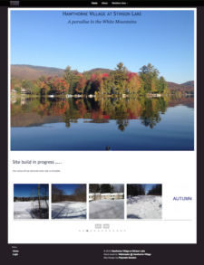 Hawthorne Village actual home page